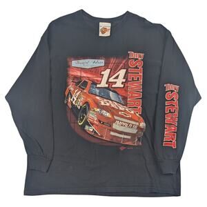 Tony Stewart #14 Office Depot Nascar Racing Impala Y2K Long Sleeve Shirt 2XL